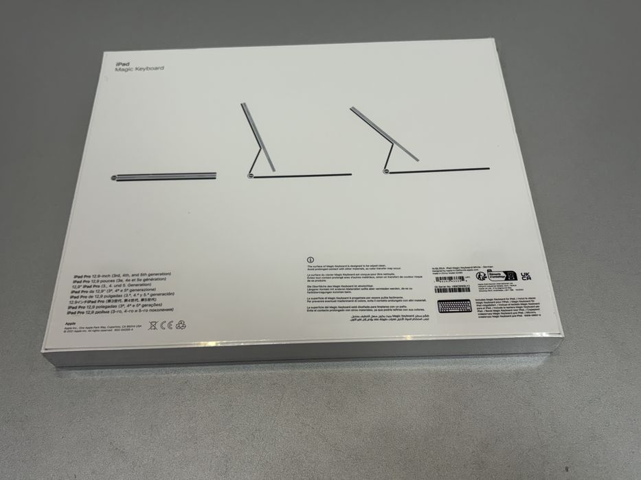 Husa Tastatura Apple Magic Keyboard Ipad Pro 12.9,(5th),White,noua