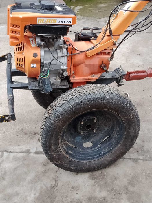 Motocultor Ruris 8,5 cai, la pachet