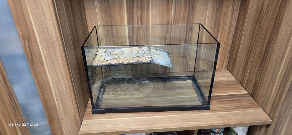 Acvariu țestoase cu filtru