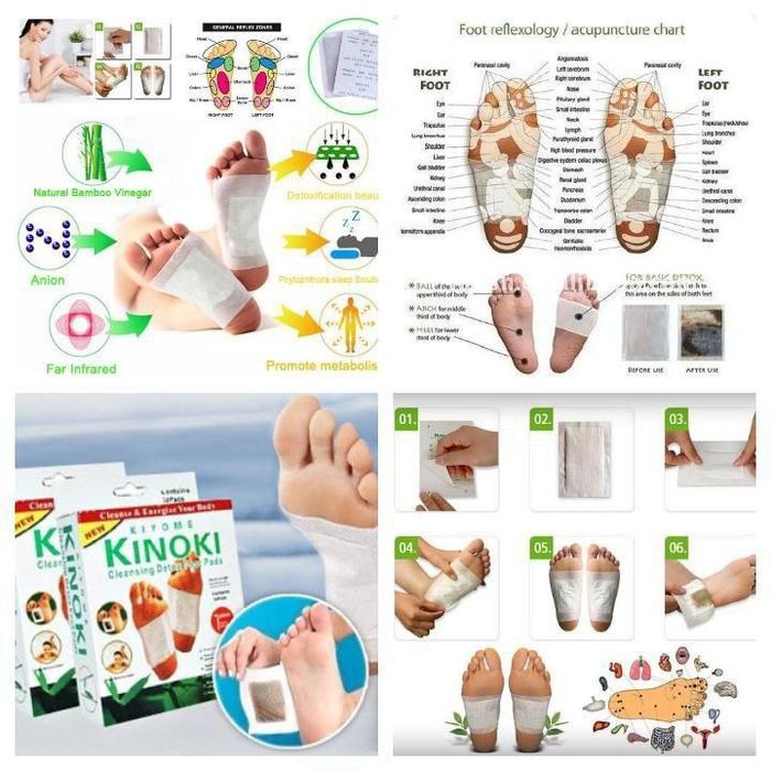 KINOKI detoks пластыри Original  8500 somdan kamida 10 pachkaga