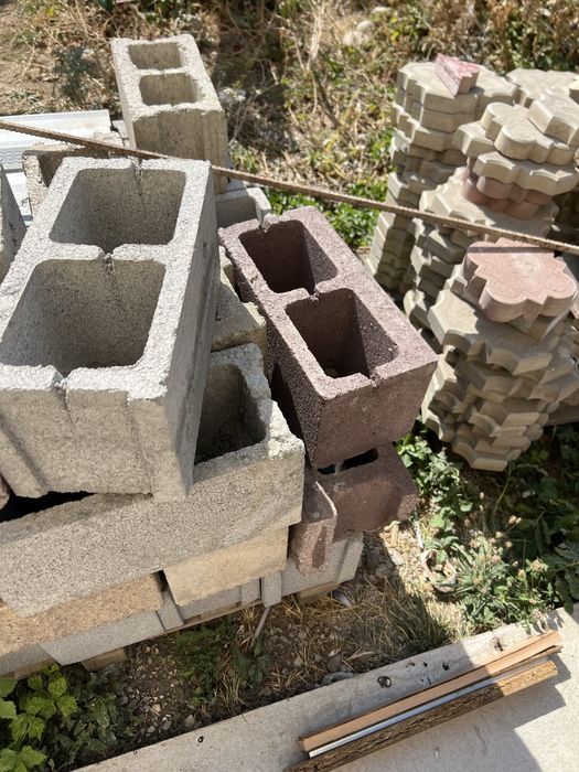 Сплитерные блоки и брусчатка