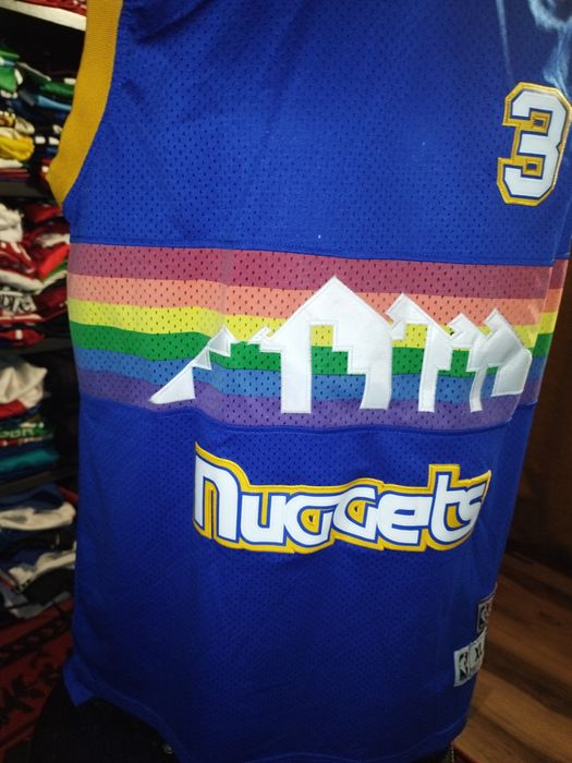 Maiou basketball USA NBA Denver Nuggets Iverson size XL