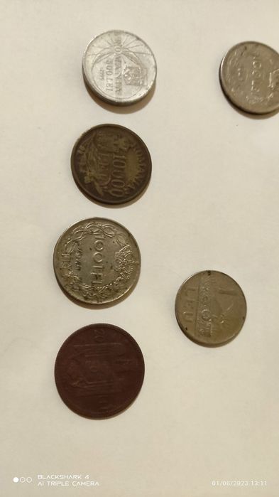 Colecție monede si bancnote vechi