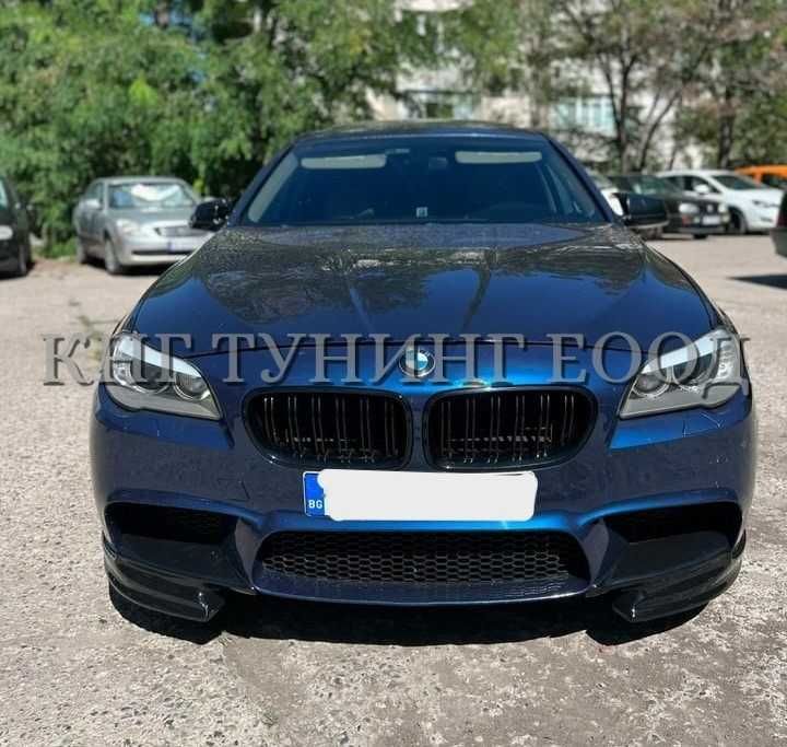 Сплитери за бмв ф10 ф11 м5 / добавки за предна броня bmw f10 f11 m5 / добавка / спойлер