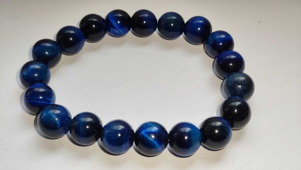 Браслет из натурального камня ТИГРОВЫЙ ГЛАЗ