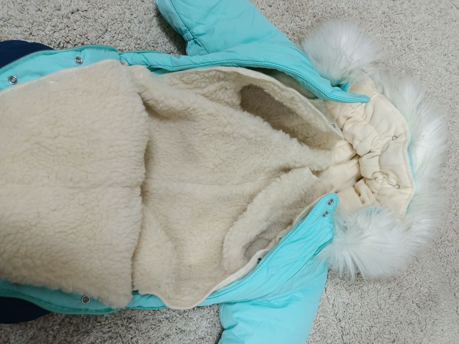 Детский зимний комбинезон