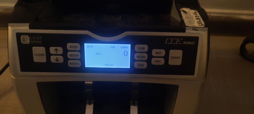 CCE 3060 Банкнотоброячна Машина  НовМодел Детектор за EVR/LV