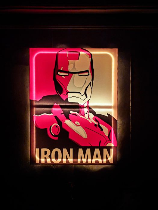 Картина на Холсте с led подсветкой