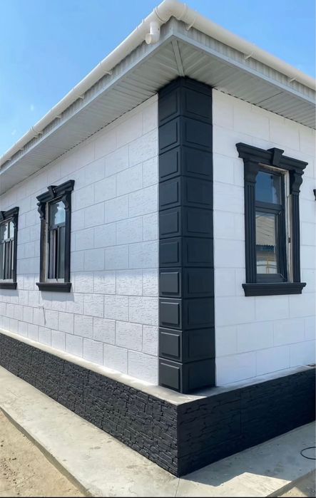 Термопанели травертин фибробетон