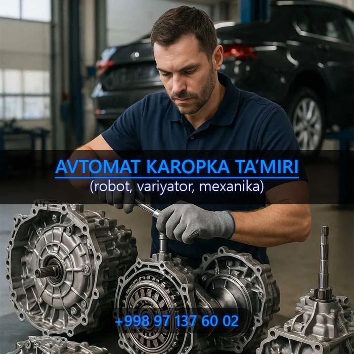 Avto servis 24/7 (robot, variyator, mexanika)