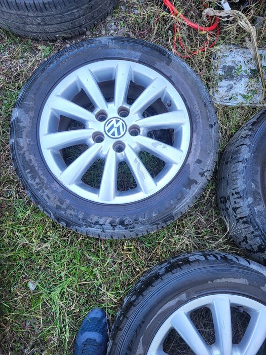 Джанти с гуми 16ки за VW, Skoda 215 55 16