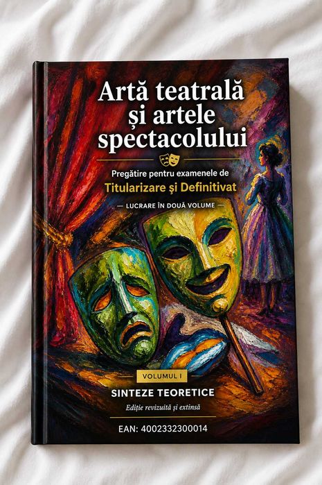 Arta teatrala si artele spectacolului – Pregatire pentru examenele de Titularizare si Definitivat. Teorie. Subiecte rezolvate si aplicatii (Vol. I-II)