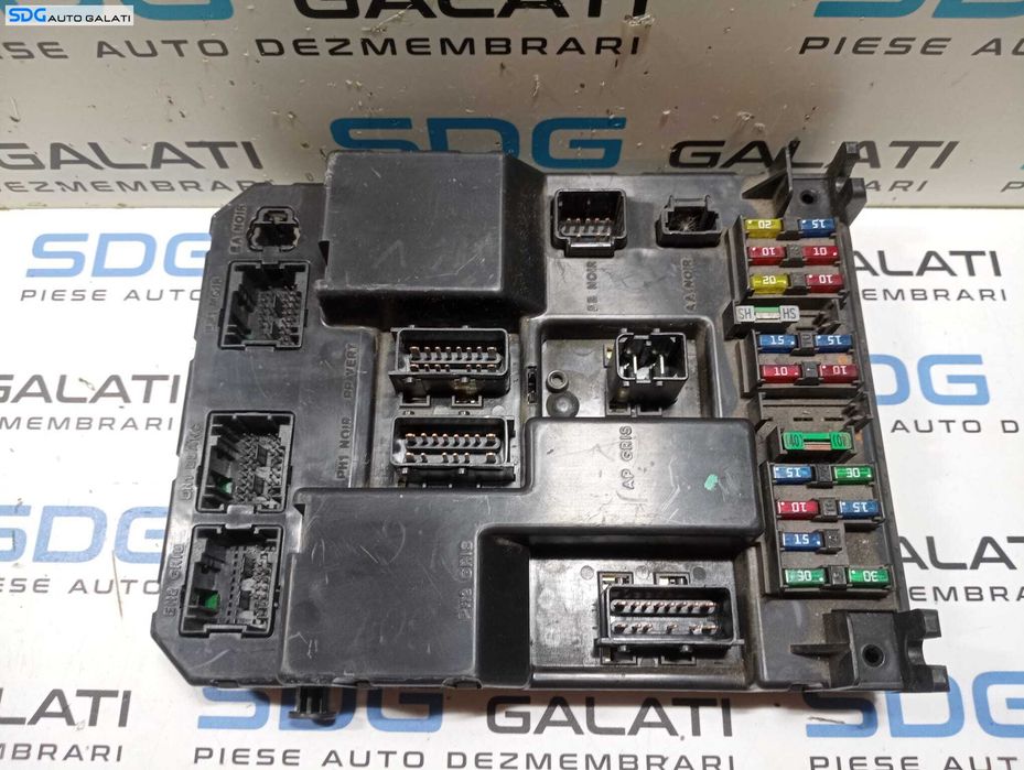BSI Unitate Modul Tablou Panou Sigurante Peugeot 307 1.6 16V 2002 - 2008 Cod 965197680A [M4906]