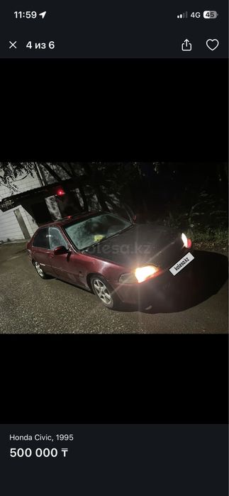 honda civic eg 1993г 1.5л