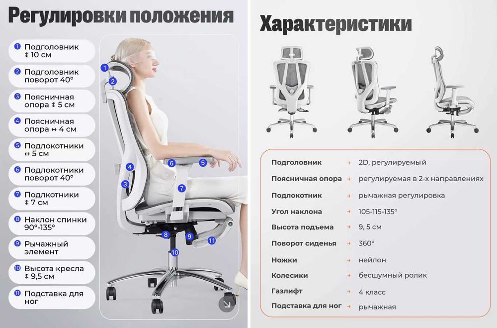 Эргономичное сетчатое кресло для офиса-Kompyuter stuli Доставка беспл