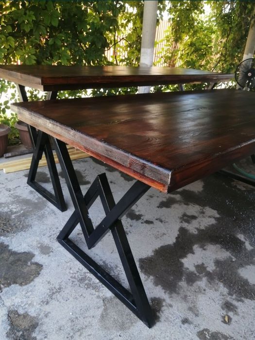 Столы деревянные