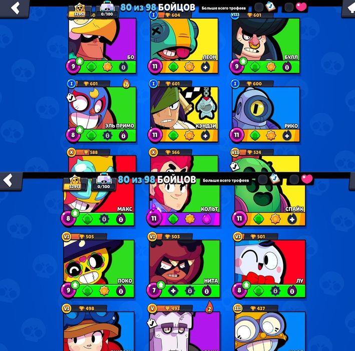 Аккаунт в бравл старс