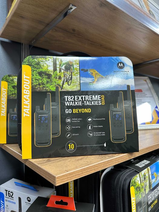 Рация Motorola T82 Extreme 2 шт и 4 шт в комплекте racia ratsiya рации