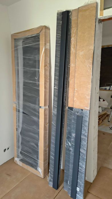 ТОП ЦЕНА! Интериорни врати, 66х205, 76х205, антрацит, пълен комплект.