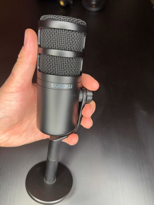 Динамичен XLR микрофон Maono PD100 + XLR Кабел + Ветробран