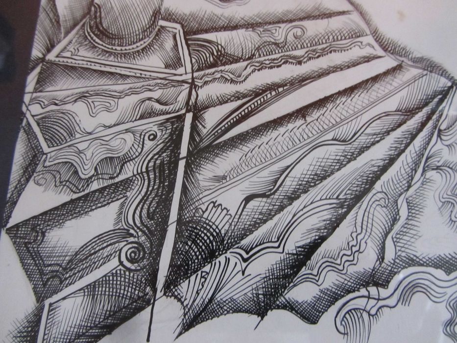 Картина на български художник Атанас Владимиров "Еротичен полъх"