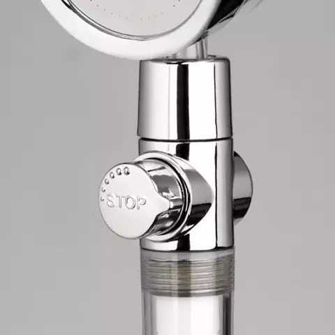 Спестяваща вода душ слушалка с ротация и фълтър