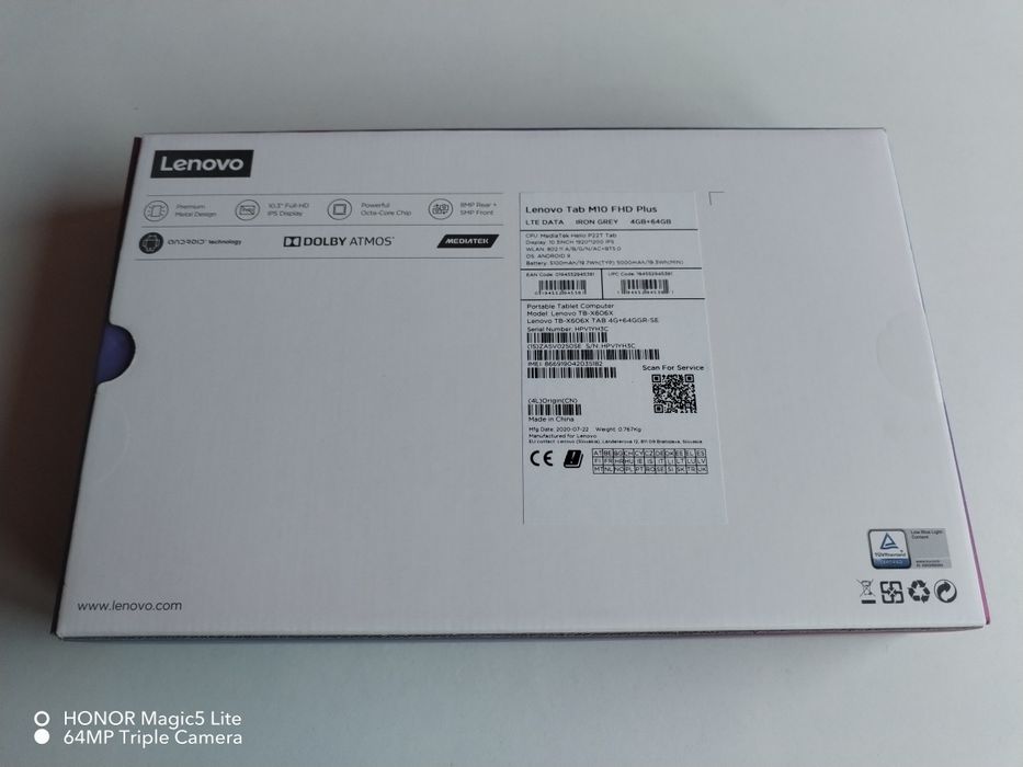 Tableta Lenovo Tab M10 FHD Plus