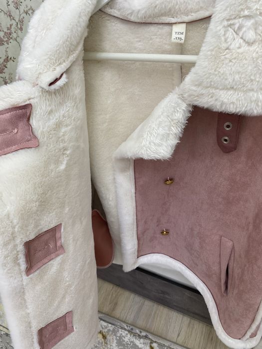 Продам стильную дублёнку-авиатор