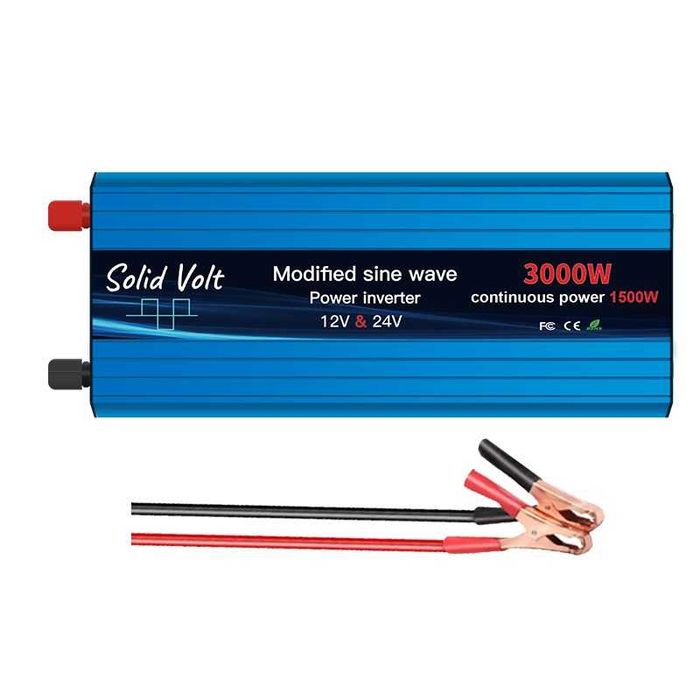 Invertor 1500W/3000W unda modificata, 12V si 24 V – 220V