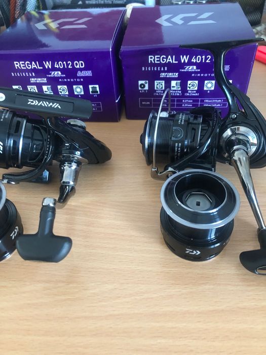 Vand mulinete daiwa regal 4012 qd