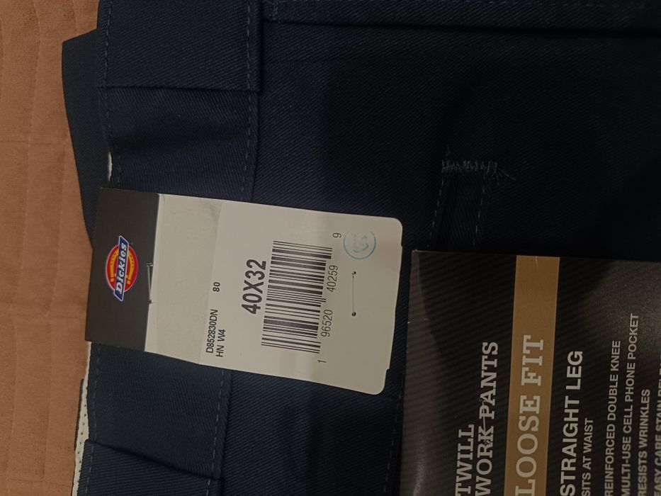 Dickies double knee loose fit 40x32