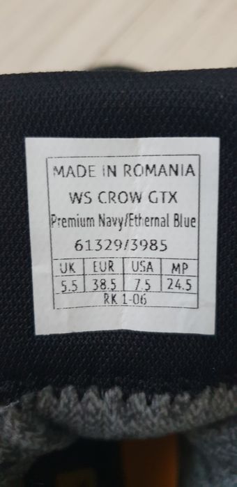 Salewa  CROW Gore - Tex Vibram  38.5/24.5см НОВО! ОРИГИНАЛ!  Дамски об