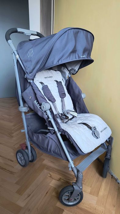 Детска количка McLaren Techno XLR цвят Charcoal/Silver