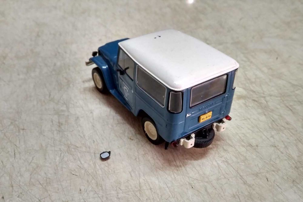 TOYTA LANDCRUISER, МАСШТАБ 1:43, модель Деагостини.