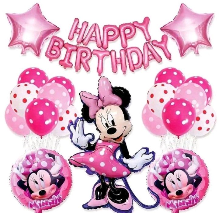 Парти сет украса  Мики Маус и Мини Маус