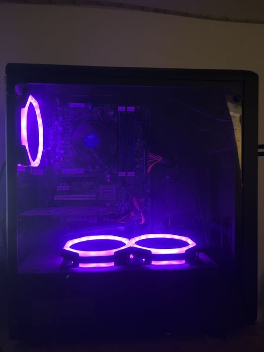 Full setup gaming, pc ,monitor + periferice