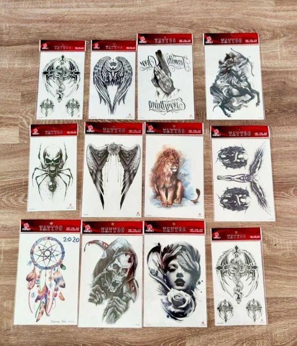 Tatuaje temporare tatuaje aplicare rapidă cu apa, pret pe bucata