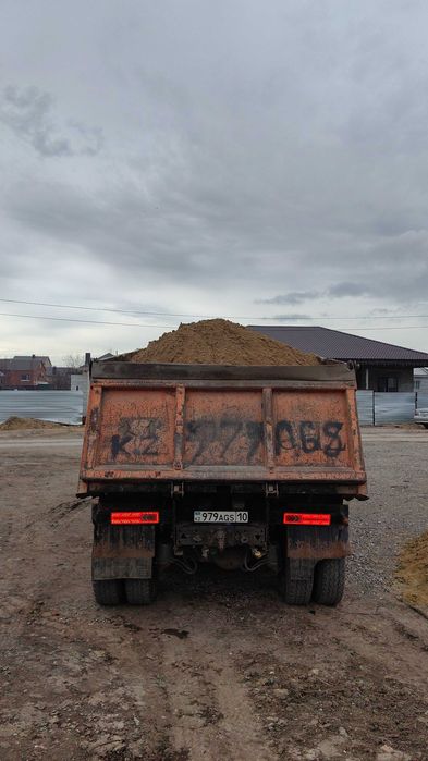 Доставка песка, щебня!