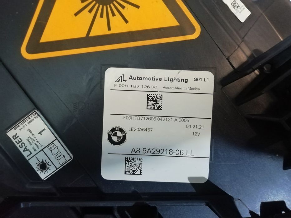 Фар Фарове за БМВ Х3  Г01 Х4 Г02 Лазер / BMW X3 G01 X4 G02 Lci Laser.