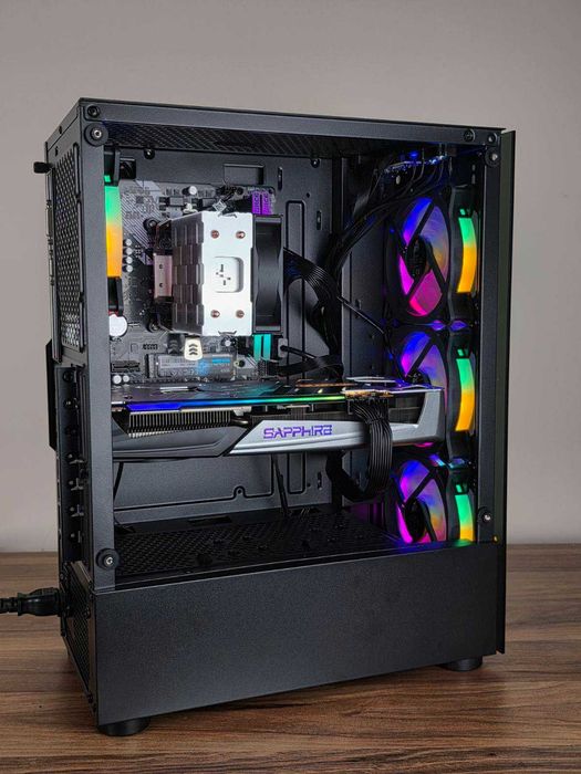 Нов | Ryzen 5600 | RX 6600 | 16 GB RAM | NVMe 512GB | Геймърски