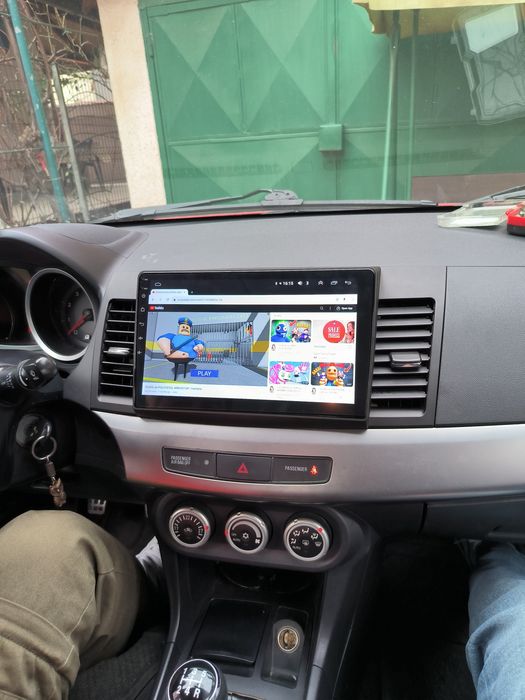 Navigatie Android Mitsubishi Lancer Waze YouTube WiFi internet