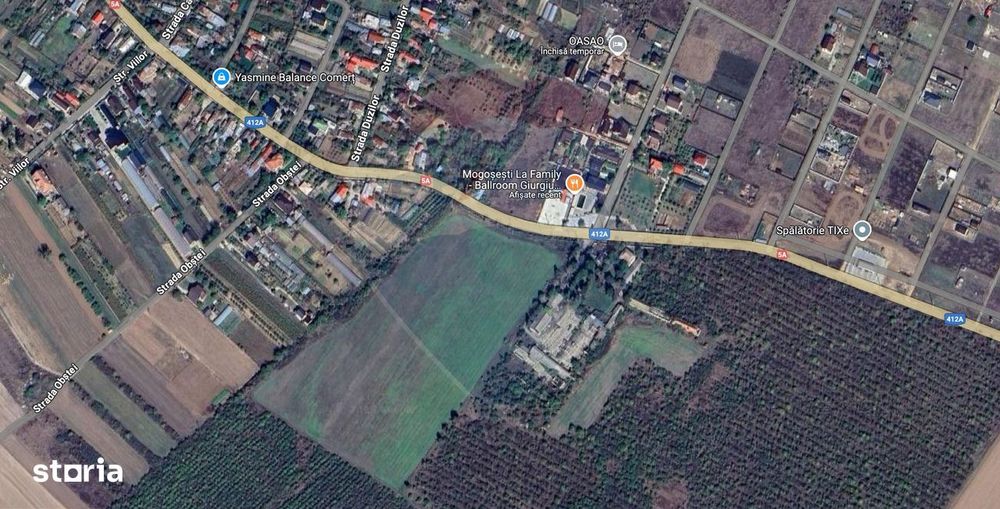 Vanzare Teren Constructii Adunatii-Copaceni, Deschidere Directa la DN5