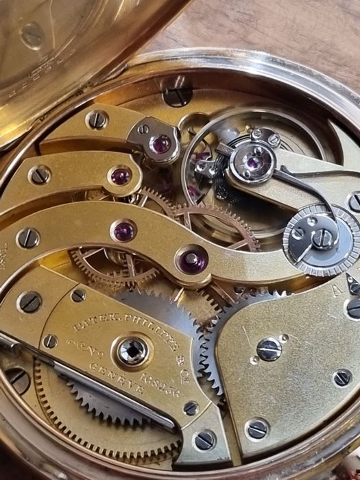 Златен джобен часовник Patek Philippe Chronometro Gondolo