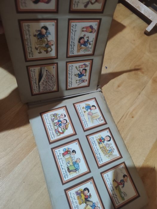 Стар албум с цигарени картинки 30/40те години