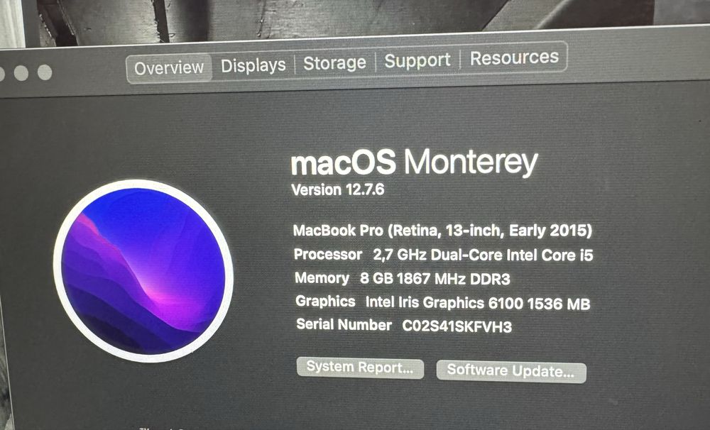 Продаю MacBook Pro Retina 13”, 512 ГБ, 2015