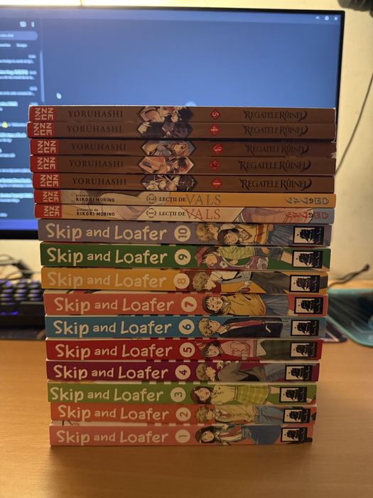 Skip and Loafer Vol.1-10 + manga in romana gratuit (din poza)
