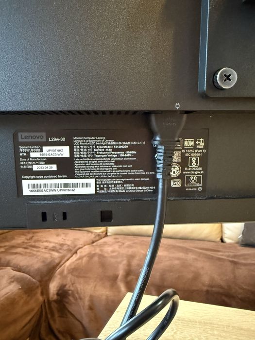 Монитор Lenovo L29W-30  ултраширок
