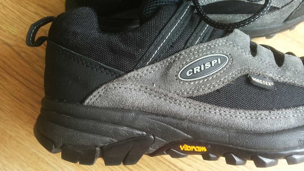 CRISPI GORE-TEX Vibram Real Leather Shoes разм EUR 38 обувки естествена кожа водонепромокаеми - 1301