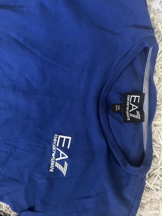 Emporio armani синя мъжка блуза
