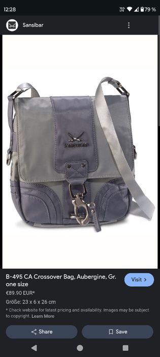 Geantă Crossover Sansibar